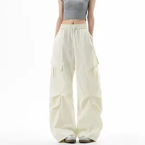 Women’s lightweight casual long pants for spring and summer, crafted from breathable, skin-friendly fabric with a stretchy, slim fit; suitable for sports, fitness, and everyday wear, comfortable and doesn’t feel tight.