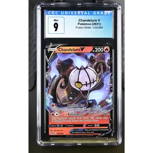 Pokemon 2021 Fusion Strike Chandelure V #039/264 CGC 9