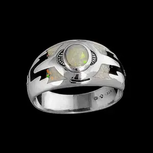 Navajo Handmade Indian Ring • Southwest Style • 925 Sterling Silver • Native American Jewelry