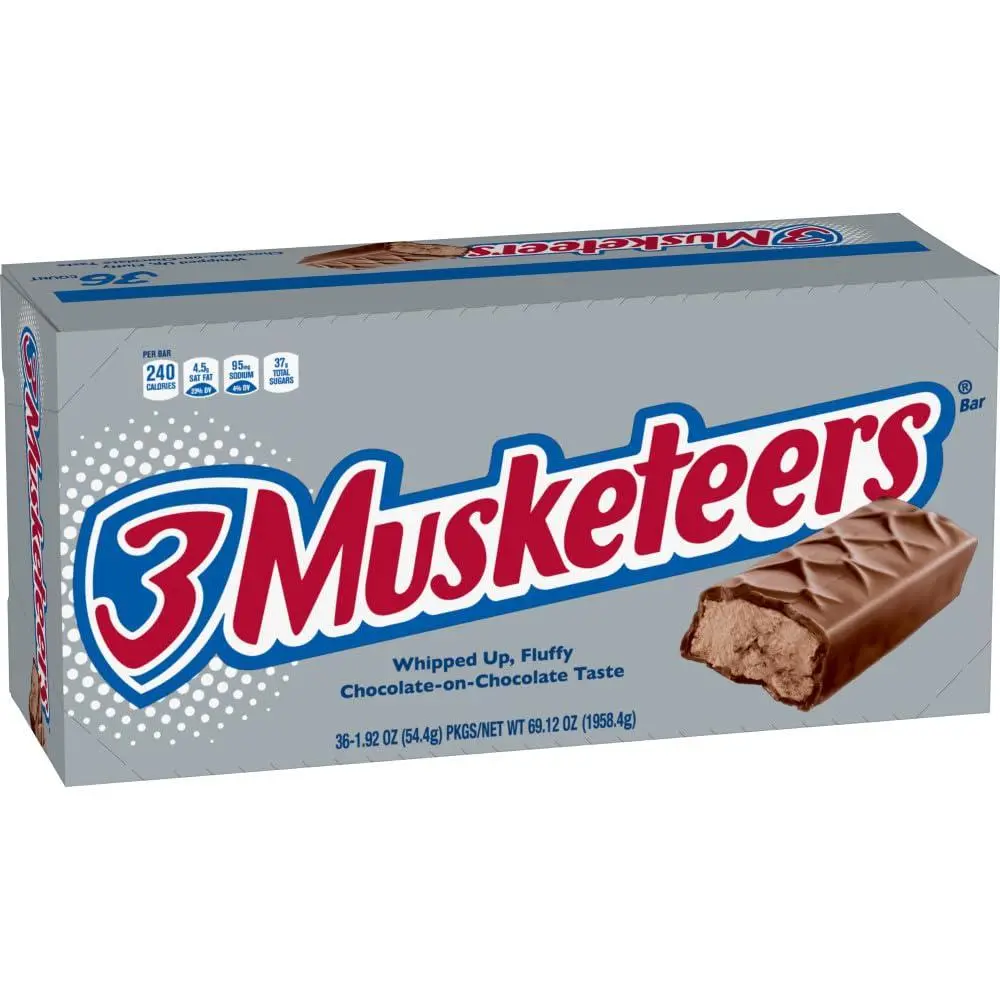 3 Musketeers 36 Count Bars