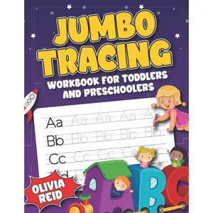 Tracing Workbook for  and : Handwriting Practice Worksheet for  Ages  | Learn How to Write Letters and Numbers Easily - Paperback