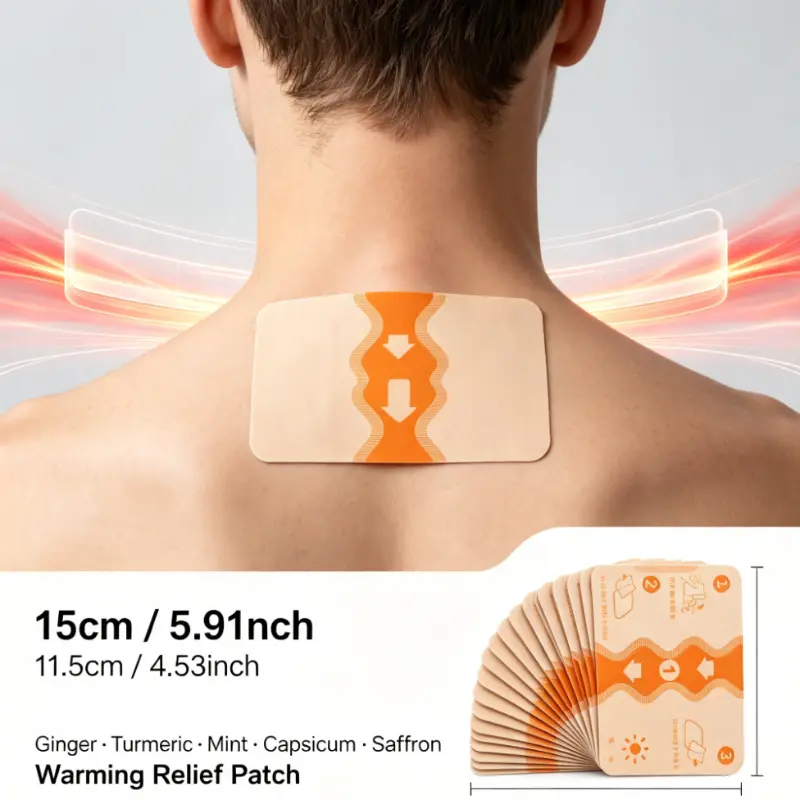Patches Self Heating for Wellness Hot Compress for Shoulder Neck Back,Knee Warming Plaster for Muscle Sore  Joint Stiffness Ideal for Construction Workers Seniors