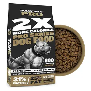 High Calorie High Protein Dog Food 4 lb Chicken Flavor for Weight Gain and Muscle Building Puppies and Adult Dogs 600 Calories Per Cup