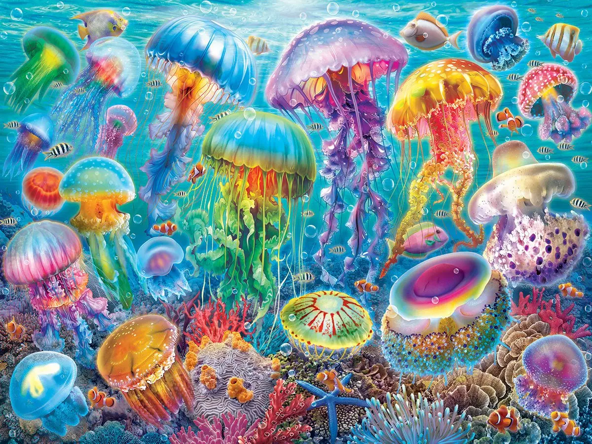 Jellyfish (2065pz) - 500 Piece Jigsaw Puzzle