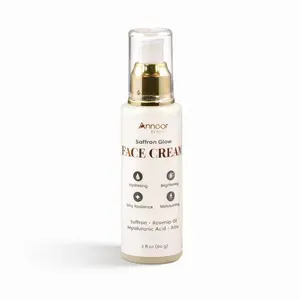 Annoor Beauty Saffron Glow Face Cream — Hydrating + Brightening Moisturizer (2 fl oz / 60 g)