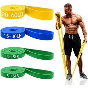 Resistance Bands for Working Out, Pull Up Assistance Bands Set for Men & Women,Latex Workout Bands, Eexercise Bands Resistance for  Stretching,  and Physical  (5pcs)