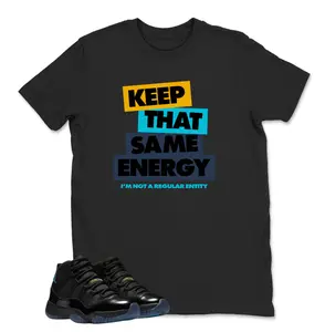 Keep That Same Energy Graphic T-Shirt – Clean Streetwear Statement Cotton Tee, Soft Fit White Tshirt for Everyday Wear, Sneaker Match Style