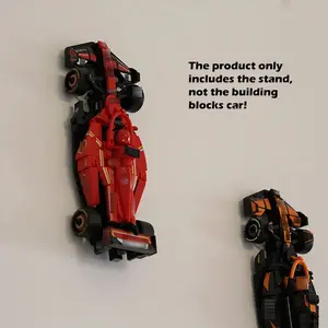 Wall-Mounted Display Stand for F1 Speed Champion Series Racing Models, Home Decor Item, Ideal for Collectors, Perfect for Showcasing Memorabilia