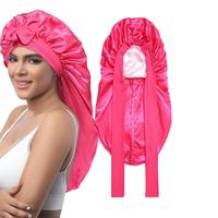 Long Bonnet(Rose Red + Skin Powder)