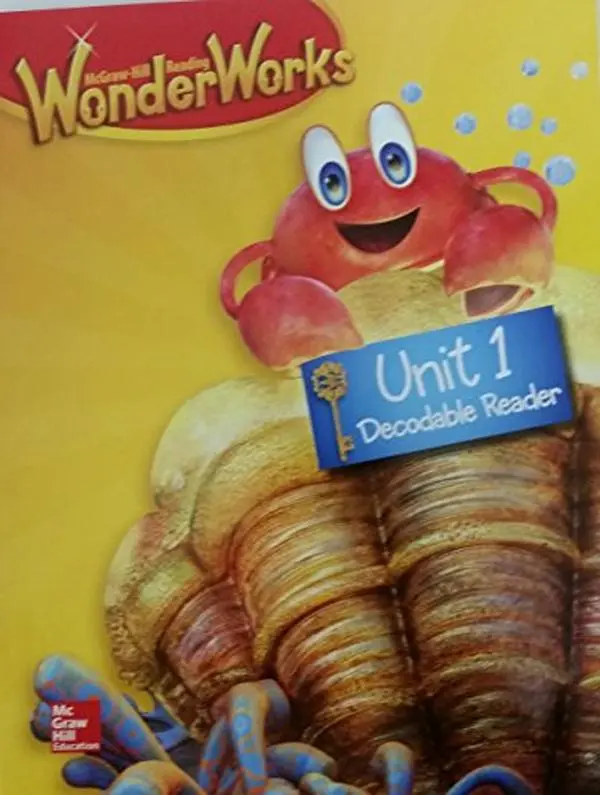 USED-Reading Wonderworks Decodable Reader Unit 1 Grade K by McGraw-Hill Education (Spiral-bound)