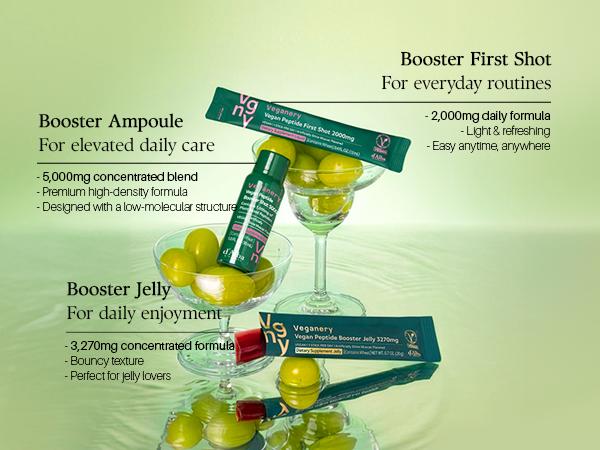 [Veganery] Peptide Booster First Shot 2000mg Set