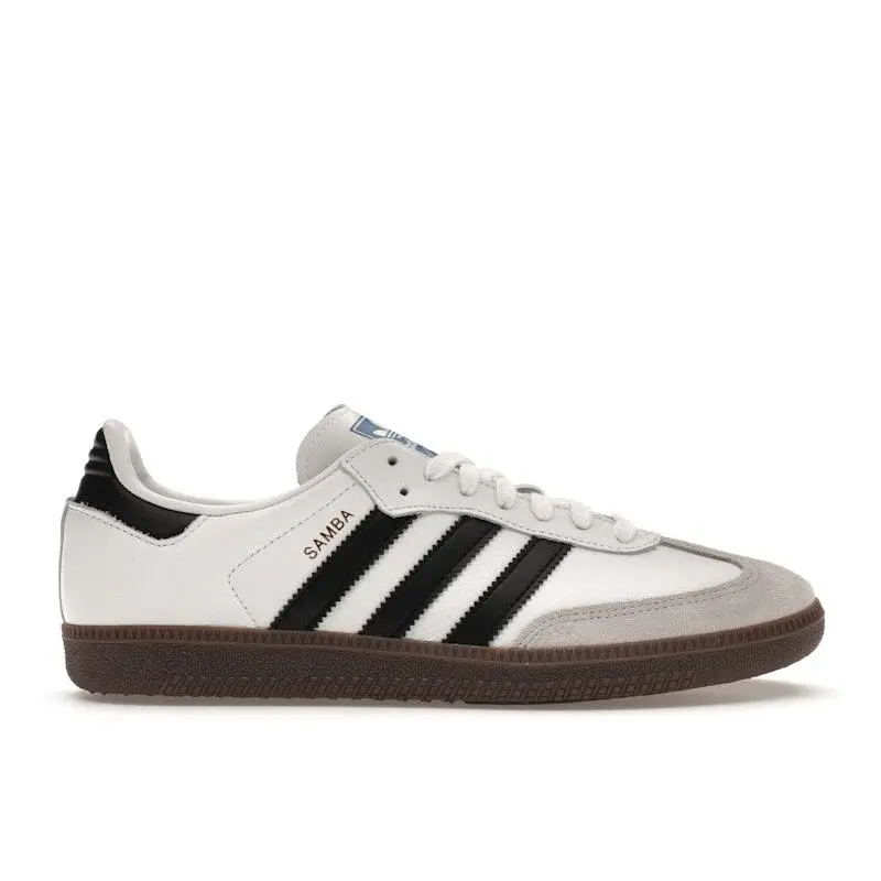 adidas Women's Samba OG Cloud White Core Black Soccer Shoes, from StockX adidas Women's Samba OG Cloud White Core Black Soccer Shoes, from StockX