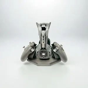 Stand for Xbox Elite Series 2 Dual Controller & Headphone Mount for Gaming Desk Console Streaming Setup Gamer Gift Idea