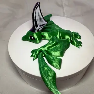 3d printed tiny Nyctosaurus dinosaur