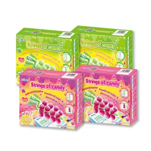 Yaris Handmade 4-in-1 Fruit-Flavored Candy Set for Kids' Parties & Early Learning - Green & Purple Grape, Chocolate & Ice Cream Cone Flavors - Safe Edible Snacks for Birthday Gifts & Family Gatherings Bonbon Sweet Snack