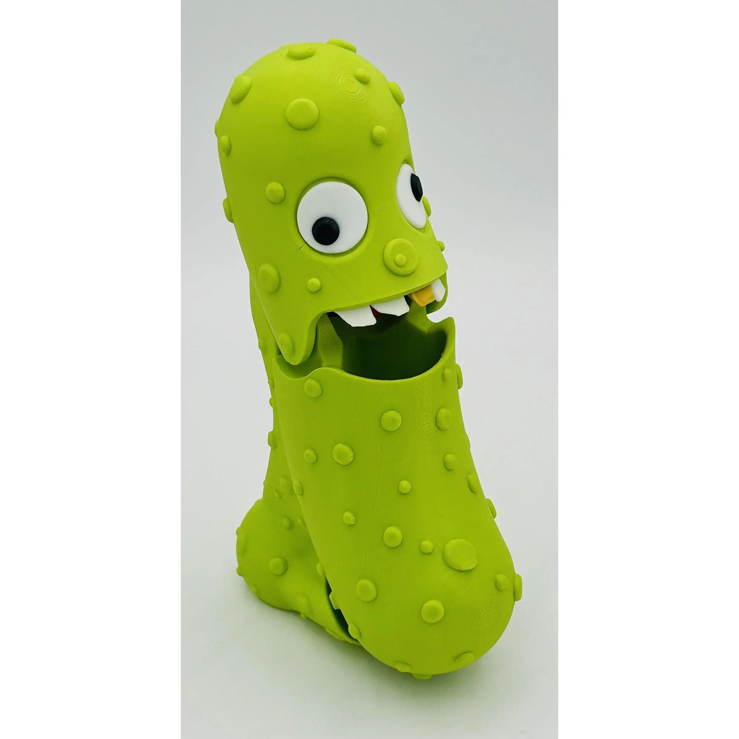 Derpy Pickle - 7" Desk Buddy with Stand - Tickles, The Articulated Pickle