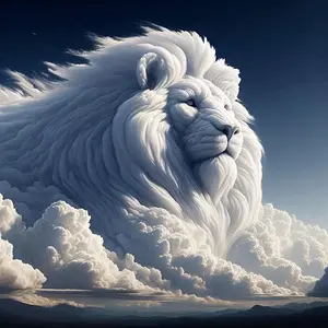 5D DIY Lion Pattern Diamond Art Painting Kit without Frame, DIY Decorative Art Picture for Beginner, Wall Art Decor for Home Living Room