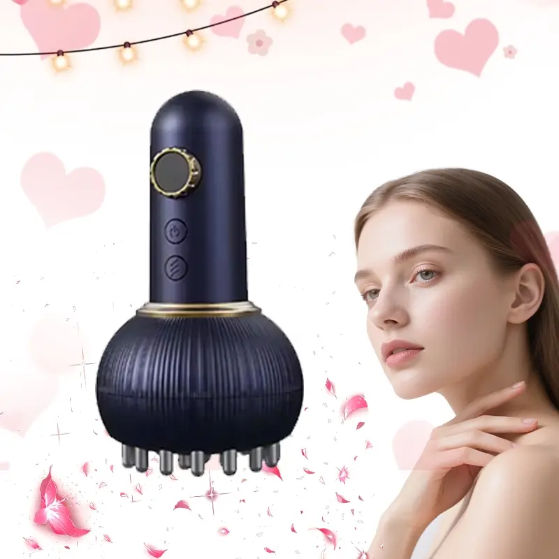 The new muscle scraping equipment deep tissue massager is equipped with multi-mode home portable, USB Rechargeable Massagers, Body Care Machine, relaxing muscle deep heating massage, and is the first choice for giving gifts to elders