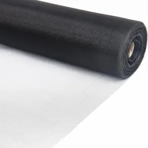 Black Fiberglass Window Screen Replacement Mesh 48" x 50' for House Windows Door Patio Porch