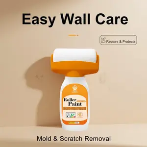 Reusable Wall Paint Roller, Easy-To-Use Water-Based Formula, Stain Removal, Quick Coverage, Quickly Covers Wall Stains and Marks, Home Repair Solution