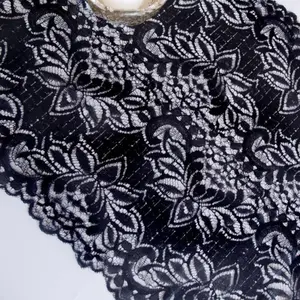 CLOSEOUT Vintage Black Lace Style No.1 Table Runner (12 x 108)