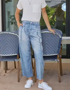 Denim Sweat pant Jean Printed Pant | Jean Sweatpants, Denim Soft pant, Women's Sweatpants, Faux Denim Jean