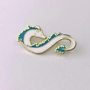 Pretty Anime Metal Enamel Decorative Pin for Home Decor Bags Clothes as Gift