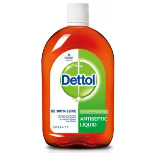 Dettol Antiseptic Disinfectant  Effective Disinfectant for Cleaning, Sanitizing, and Body & Skin Cleanser - 100% Safe for Household Use