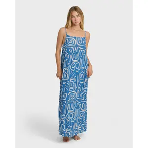 Juno Maxi Dress - True Blue