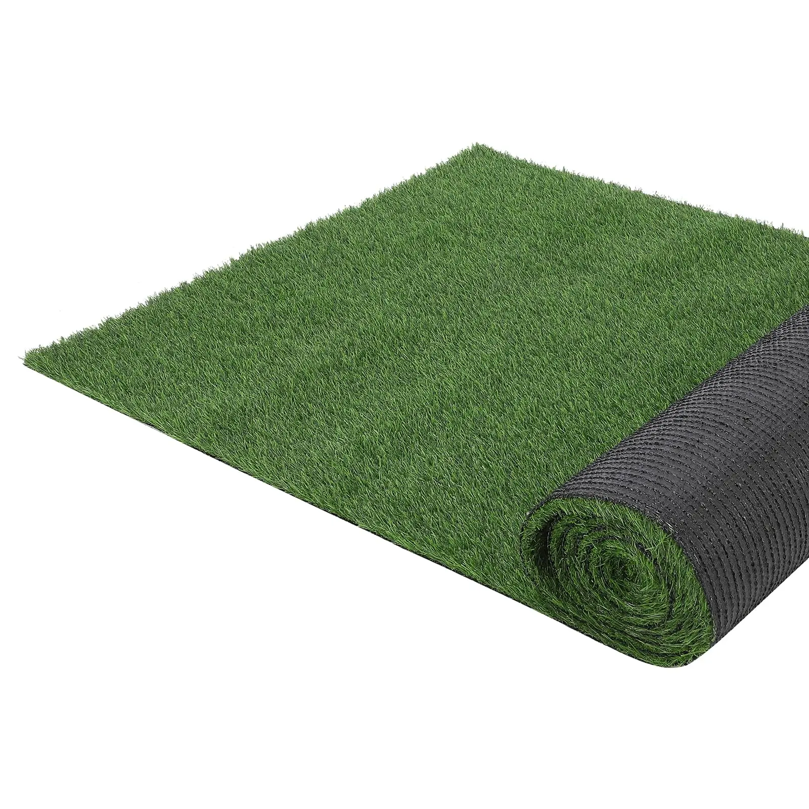 Artificial Grass Turf Landscape Turf, Artificial Turf Outdoor with Drainage Holes, Indoor Faux Grass Rug Carpet for Patio Lawn Balcony Garden, Party, Weddings, 6.5 ft * 82 ft