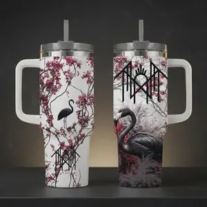 Band Music Tour 40oz Tumbler, Lover Sleep Token Tumbler Gift, Hot Cold Drink Cup, Gift For Fans Water Bottles Bottled