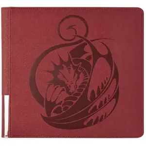 212 MAIN Arcane Tinmen ATM38109 Dragon Shield Zipster Card Binder - Blood Red, Extra Large Capacity, Trading Card Protection & Storage Accessory