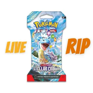 Stellar crown sleeved booster packs