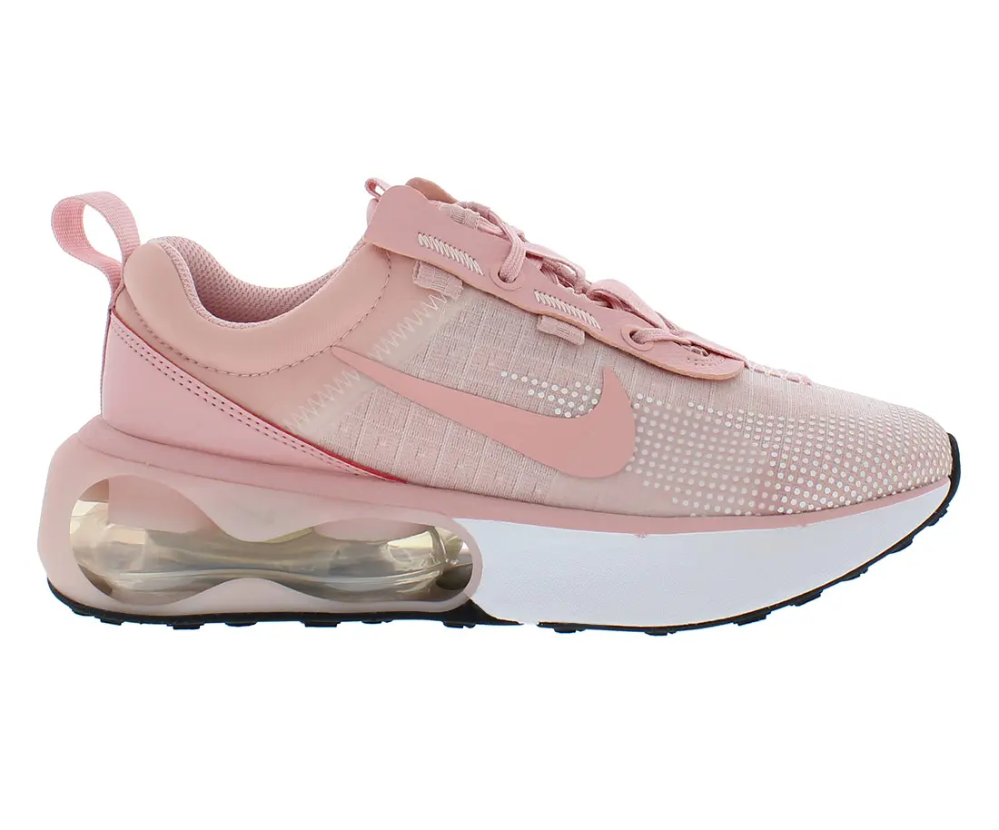NIKE Girls' Air Max 2021 Colorblock Mesh Trendy Trainers, Cushioned Shoes for Sports & Everyday Wear (Kids/Junior Size), Casual Trendy Trainers, Mesh Trainer Shoes