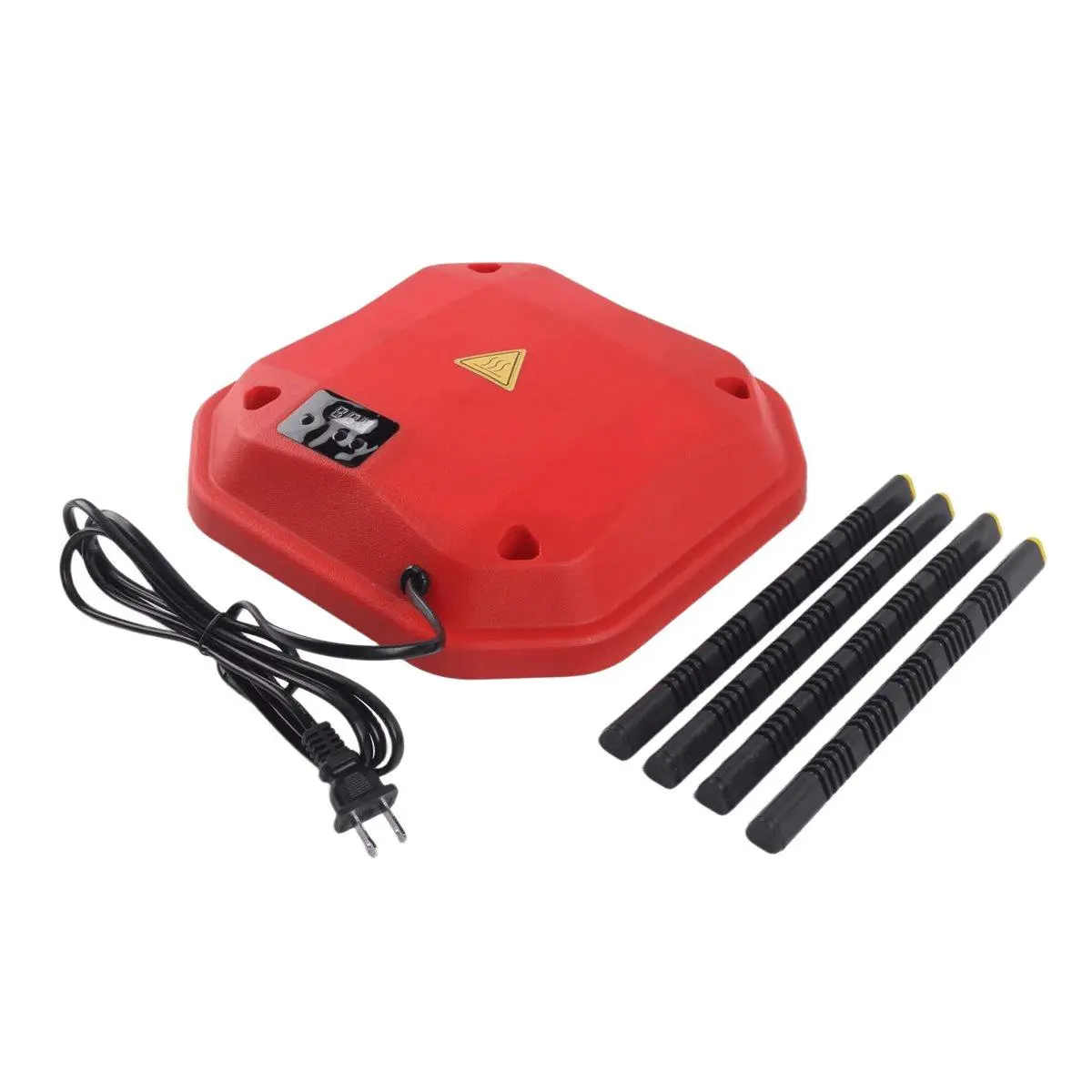Electric Chick Brooder Heating Plate Adjustable Height Chick Cage Heater Chicken Warmer US Plug