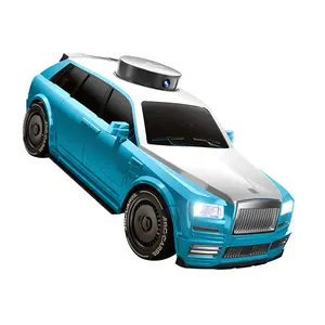 Wireless remote control four-wheel drive children's toy racing car 4K high-definition 360-degree panoramic rotating large wheel remote stunt car with lights and bells children's toy car