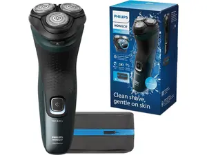 Philips Norelco Shaver 2600, Corded and Rechargeable Cordless Electric Shaver with Pop-Up Trimmer X3052/91