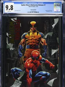 SM/WOLVRIN #1 FLOOD FOIL CGC 9.8