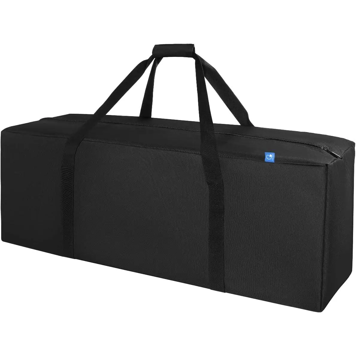 36-Inch Large Travel Duffle Bag, 100L Heavy Duty Luggage for Sports Equipment, Camping & Moving, Water Resistant, Black