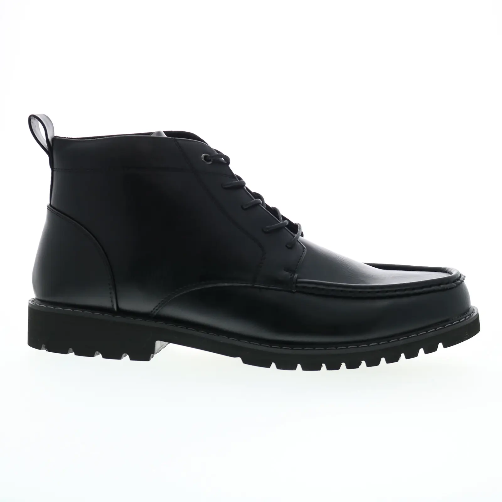 Rockport Kevan Boot CJ1573 Mens Black Synthetic Lace Up Casual Dress Boots