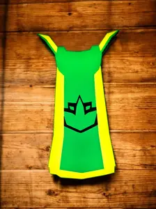 OSRS Skill Cape Light: 3D Printed RuneScape Gamer Decor 9" H x 4.5" W USB Powered LED Lighting Perfect for OSRS Fans and Collectors