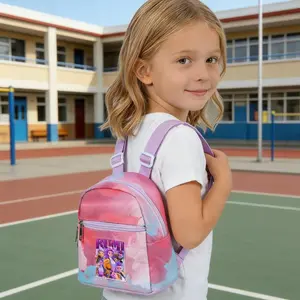 The K Demon Hunter backpack is a large-capacity shoulder bag suitable for teenagers, female students, and college students.