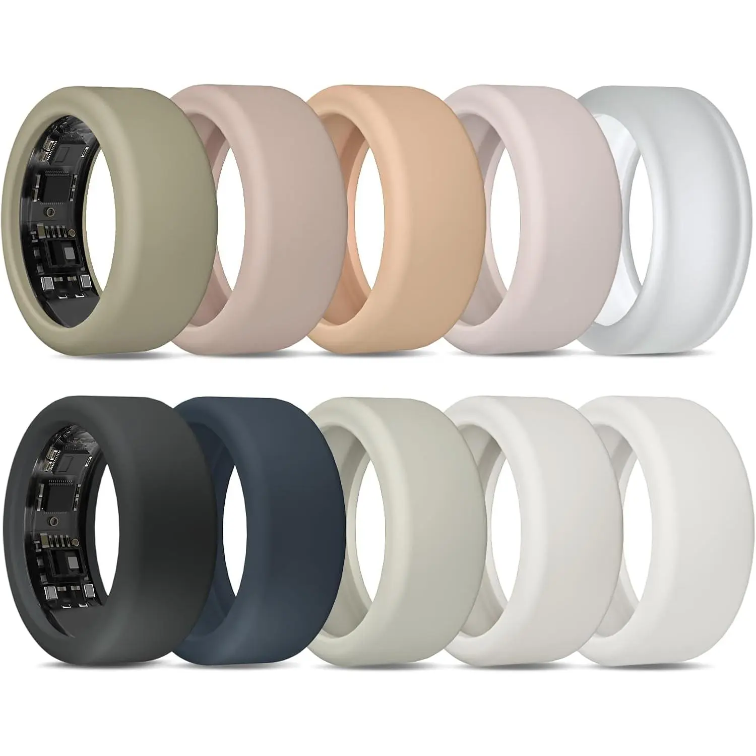 Compatible with UltraHuman Ring AIR Cover - Elastic  Ring Protector for Working Out