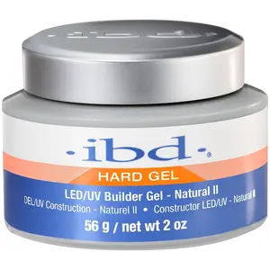 2 oz, Natural II, Builder Gel, IBD Hard Gel LED/UV