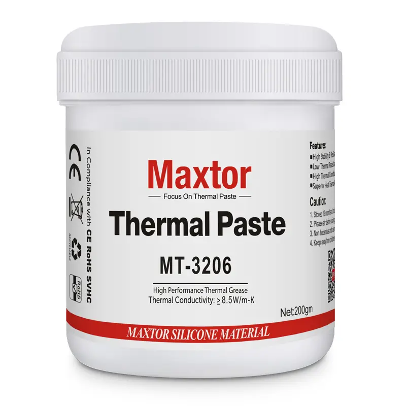 Maxtor MT-3206 Thermal Paste 4.5 W/mK - High Performance CPU GPU Thermal Compound Grease for PC Cooling & Gaming Rig
