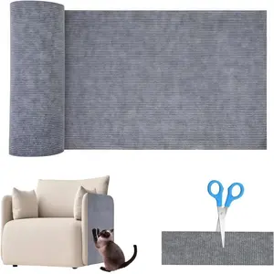 Durable Self-Adhesive Cat Scratching Pad | Vertical Scratcher & Custom Climbing Mat - Sofa Wall Furniture Protector