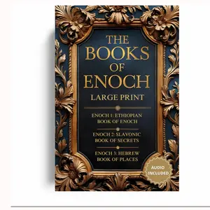 The Books of Enoch Complete: Large Print Edition (Annotated and Illustrated). The Full Collection with Enoch 1, 2, 3 and Audio