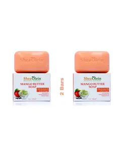 2-Pack Shea Olein Naturally Organic Moisturizing Bar Soap - 5oz Two Pack (Variety of 8 Natural Scents) Skin Repair, Cleansing, Body Care, Skincare, Moisturize Cleanser Body Wash Comfort Moisturizer Moisture Hydrating