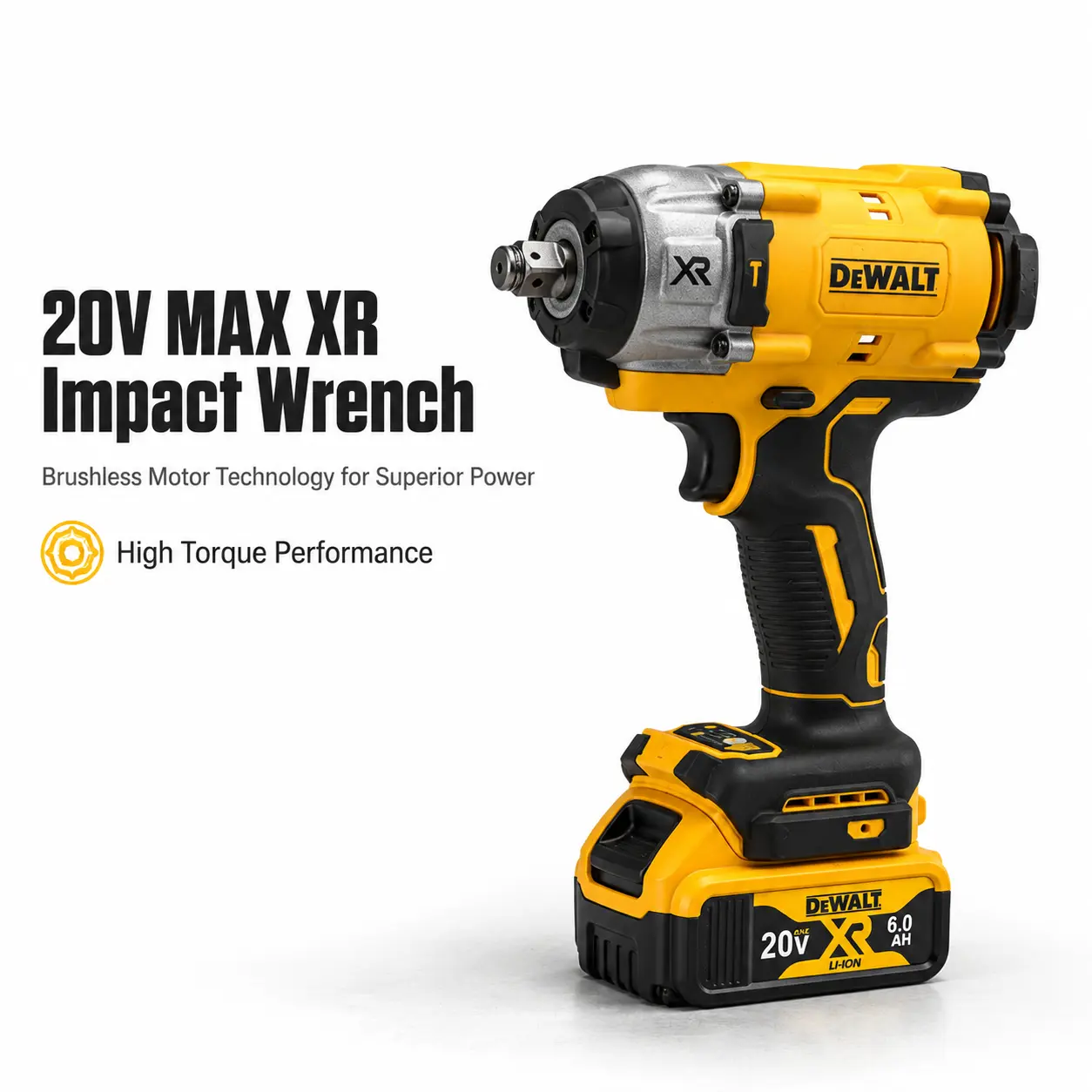 DEWALT DCF922 – 125mm compact body, 6.0Ah battery + charger included – ready out of the box. Fits where others can't! #DEWALT #CompactPower #MechanicLife impact wrench,home,project,,Cordless,car,heavy duty,nut,lug,equipment,3-in-1,wireless,family,variable
