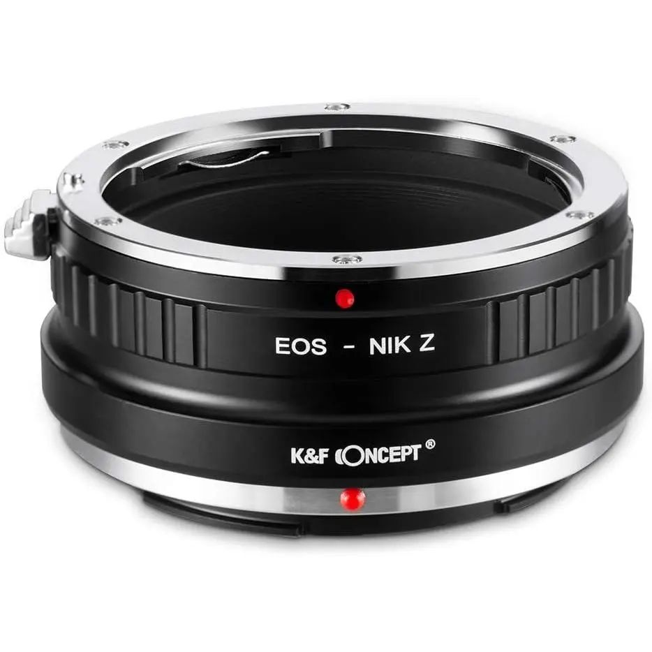 K&F Concept Lens Mount Adapter for Canon EF Mount Lens to Nikon Z6 Z7 Camera